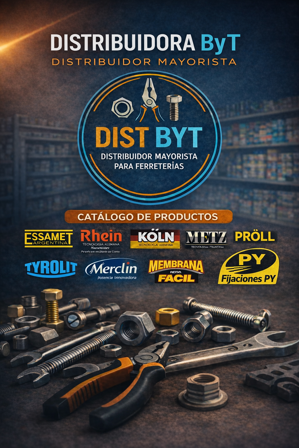 Catálogo de Marcas Distribuidora ByT